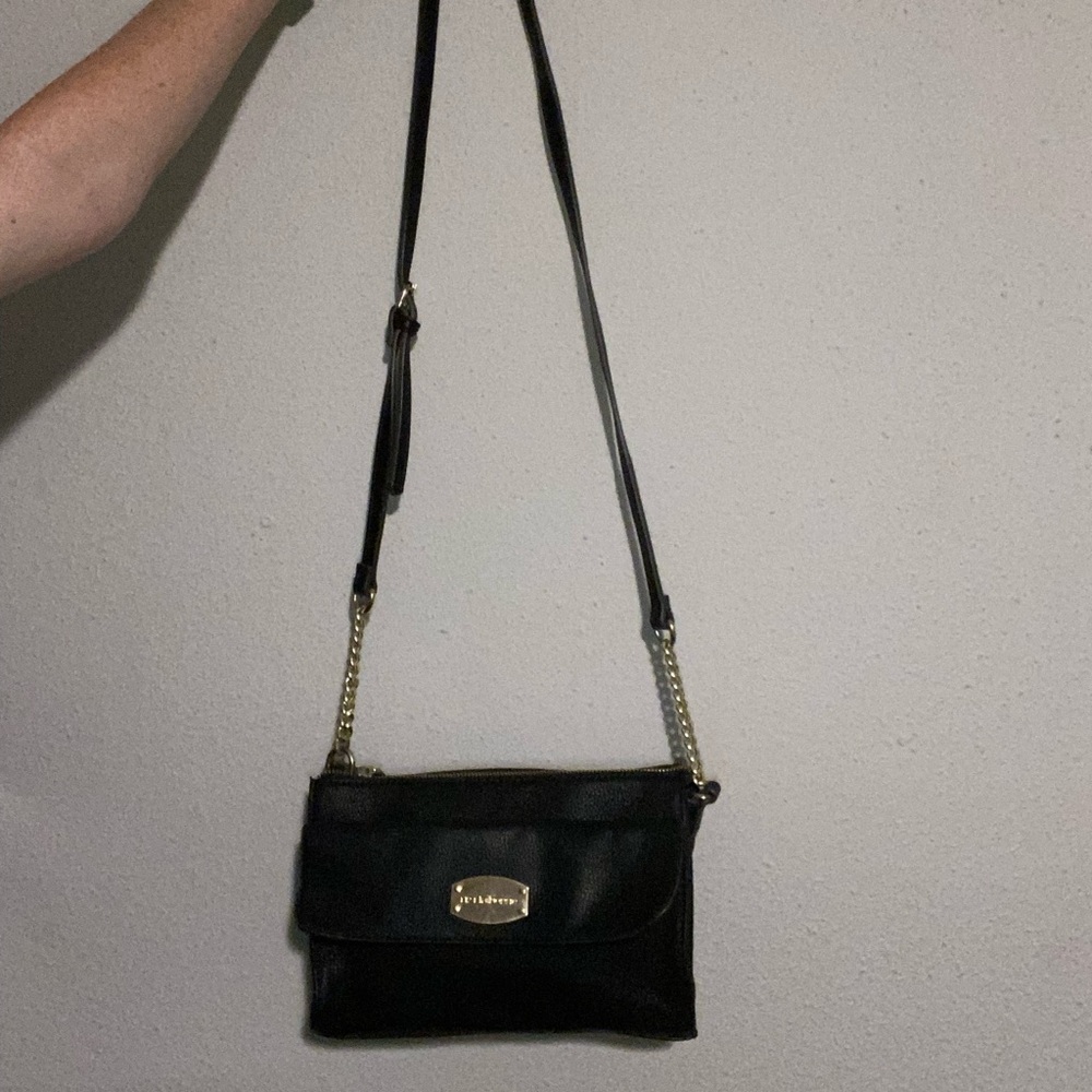 Liz Claiborne Small black crossbody purse